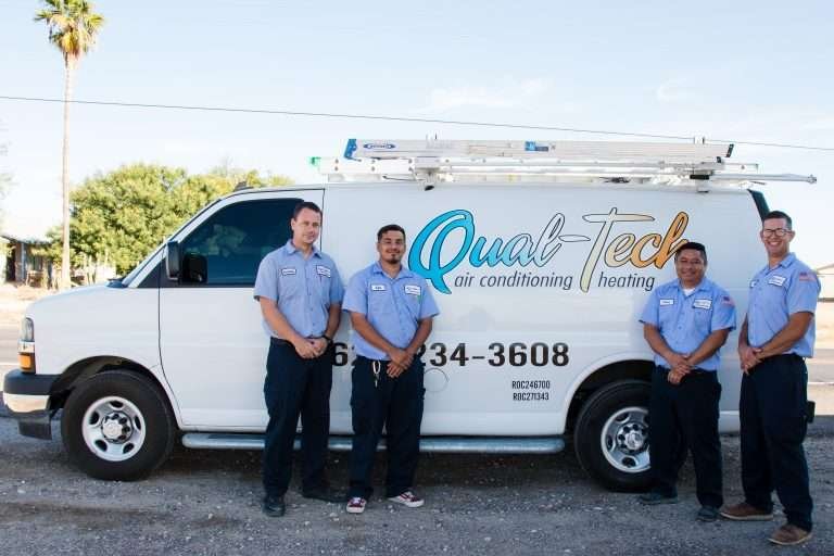 Qual-Tech Air-Conditioning and Heating. We are committed to quality and value.